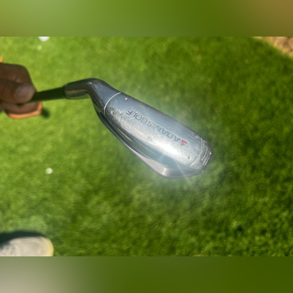 Adams gold LEFTY 5 iron.